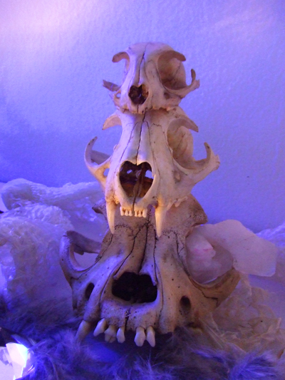 Tower of skulls