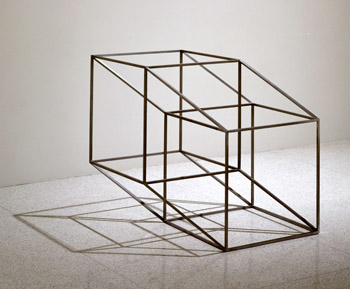 Peter Forakis, Hyper-Cube, 1967, Aluminum