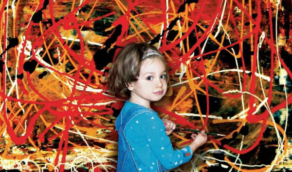To Hell With These Demanding “Artists”—Lil’ Marla Here Will Paint You a Pollock for a Fruit Roll-up and a Box of Juicy Juice.