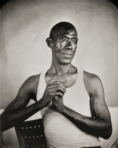 Keliy Anderson-Staley, Kevin, 2010, from the series On a Wet Bough: Contemporary Tintype Portraits, wet plate collodion tintype. Courtesy of the artist and Catherine Edelman Gallery, Chicago