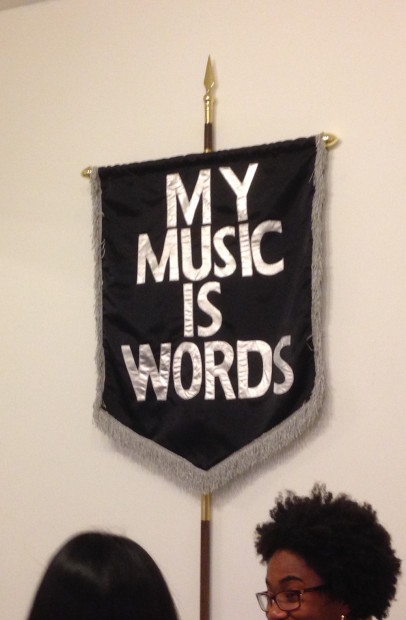my music is words