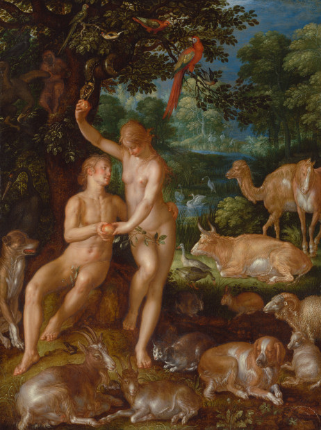 Joachim Wtewael, Adam and Eve, 1610