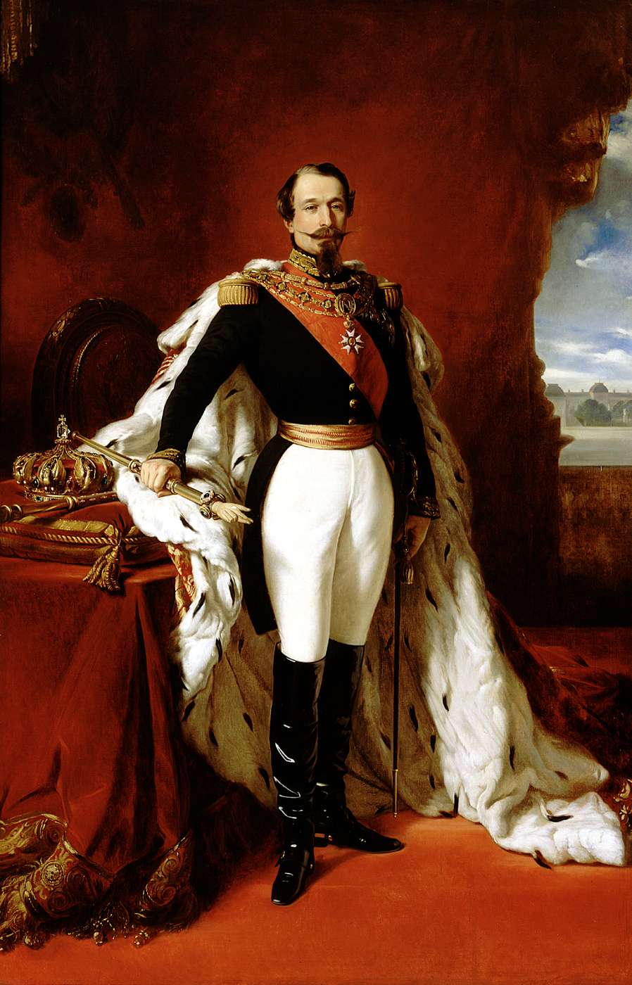 Franz X. Winterhalter, Portrait of Napoleon III, 1852