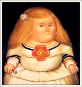 Fernando Botero, Menina (After Velazquez)