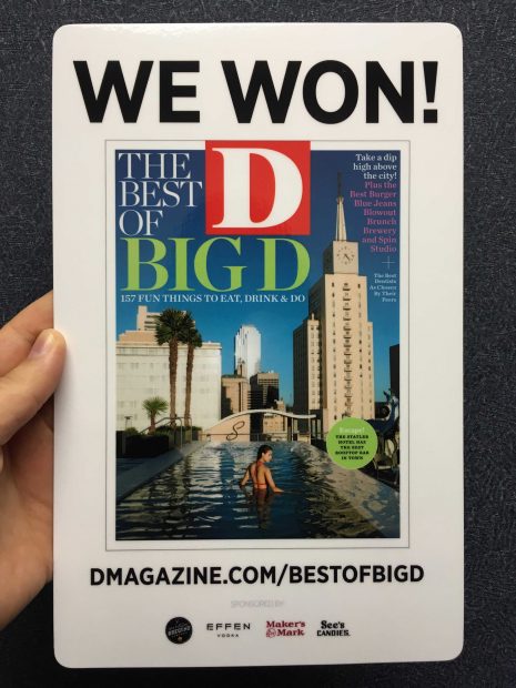 Christina Rees wins D Magazine's Best of Big D's Best Critic Award