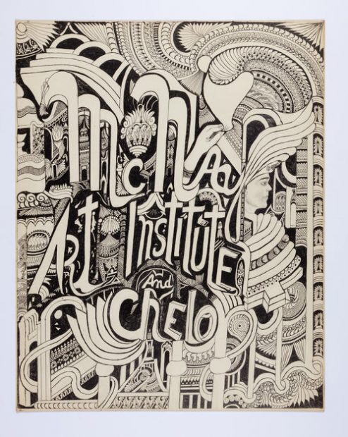 Consuelo “Chelo” González Amézcua drawing for McNay