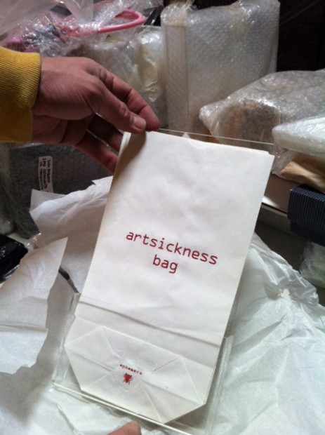 Art Sickness Bag