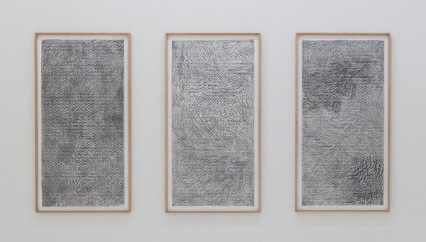Gabriel Orozco, Havre Caumartin, 1999; Rubbing on Japanese paper with charcoal