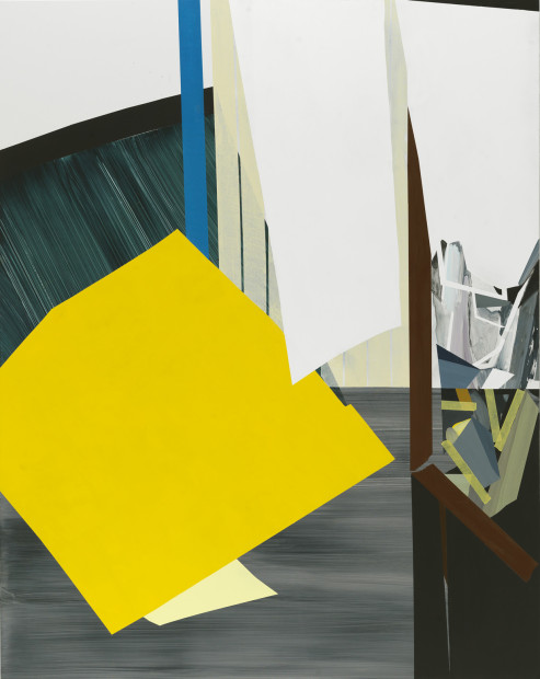 Untitled, 2012, acrylic on board, 60 x 48 inches