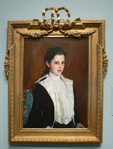 John Singer Sargent 'Portrait of Alice Vanderbilt Shepard' (1888), which the Carter acquired in 1999. 