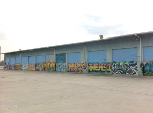 HH's Temporary Warehouse- note historic NEKST piece