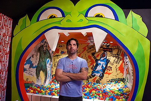 Photo: "Zack and the Monster Ball Pit" by Debbie Cerda