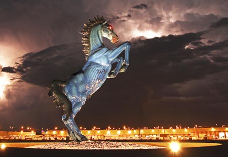 Blue Horse Debate: Jiménez Mustang, Monument, Monster, or Moola ...