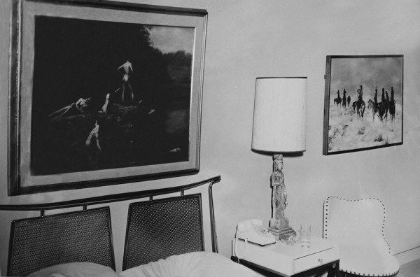 Suite 850, Hotel Texas, Fort Worth, Friday, November 22, 1963. Photo by Byron Scott.