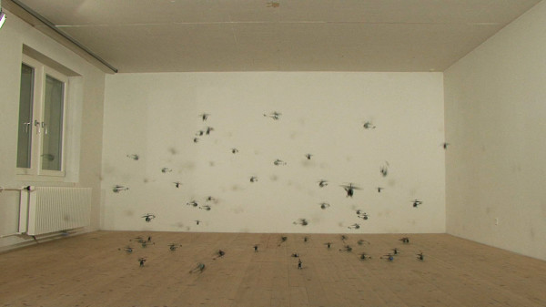 Still from 56 Kleine Helikopter (56 Small Helicopters), 2008 Courtesy artist and Hauser & Wirth, Zurich