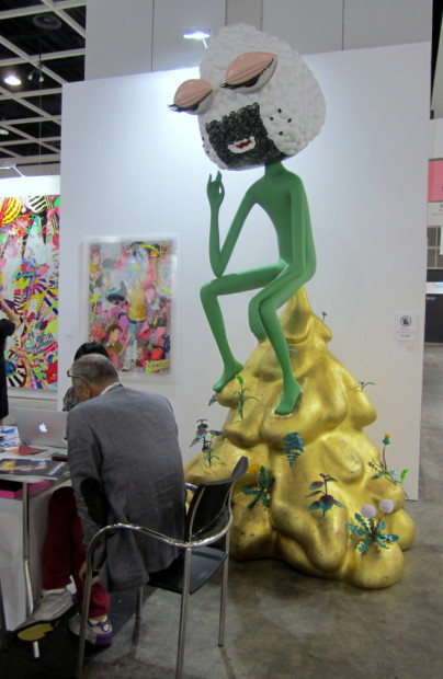 Makoto Aida, "The Non-Thinker," ed. 1/3, 2012 at Mizuma Art Gallery