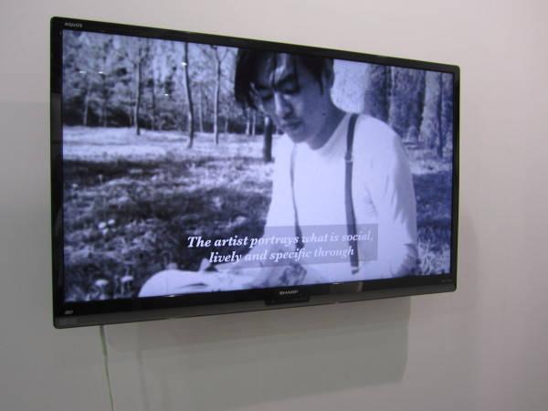Li Ran, "Another 'The Other Story,'" 2013, video installation at Aike-Dellarco, Shanghai
