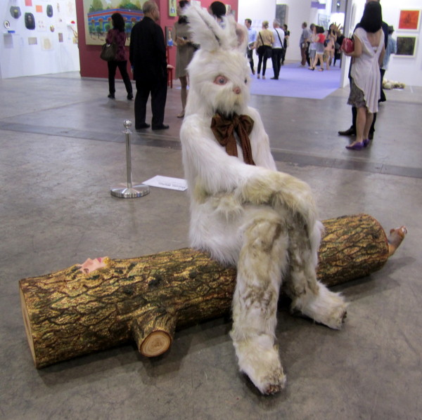Marnie Weber, "Log Lady & Dirty Bunny," 2009 at Simon Lee Gallery, London & Hong Kong