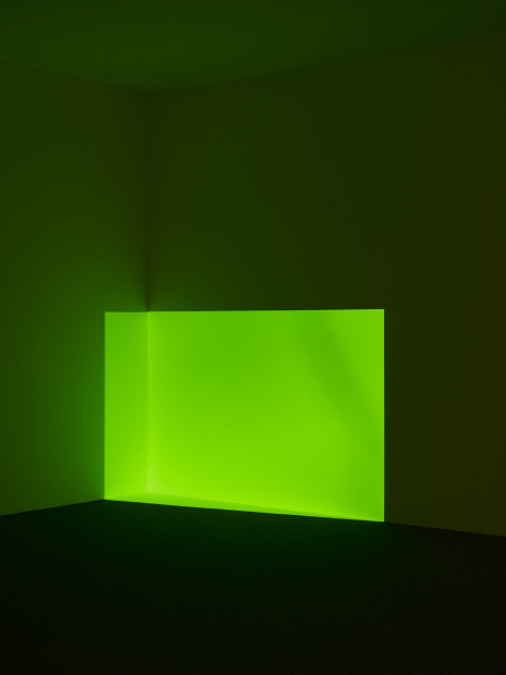 Acro, Green, 1968, projected light, the Museum of Fine Arts, Houston, Museum purchase. © James Turrell