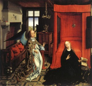 Annunciation (1435) by Roger van der Weyden