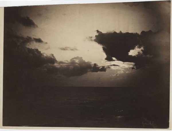 Jean Baptiste Gustave Le Gray, Cloud Study, 1856–1857, albumen silver print from glass negative, estate of Maurice Sendak