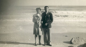 Cynthia and George Mitchell in Galveston. Photo credit: Cynthia and George Mitchell Foundation 