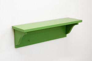 news sincerity green shelf