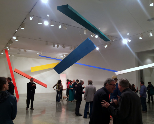 Joel Shapiro, installation at L.A. Louver, 2013