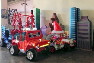 Mini Art Cars Ready for the Parade