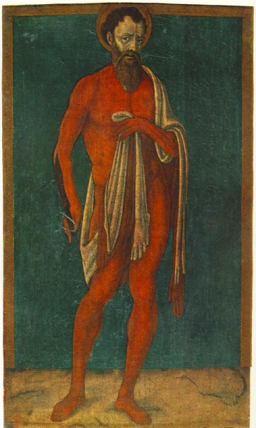 The Apostle St. Bartolomeo, Mattep di Giovanni, circa 1480