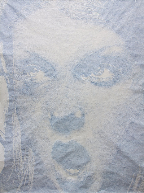 Laura Lark, Top Depart! (Powder), 2004, ink on Tyvek, 96 x 72 inches, courtesy of the artist and Devin Borden Gallery, Houston, Texas, photo credit: Britt Ragsdale