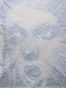 Laura Lark, Top Depart! (Powder), 2004, included in AMSET's Mirrored and Obscured