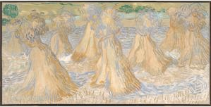 Now Online! Vincent van Gogh, Sheaves of Wheat, 1890. Dallas Museum of Art, The Wendy and Emery Reves Collection. Image courtesy Dallas Museum of Art.