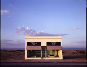 James Evans, "Prada Marfa," 2005, Digital photograph, 40 x 50 inches 