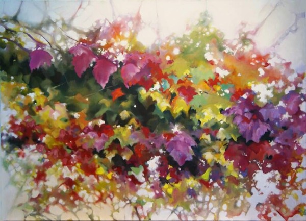 Alison Jardine, "Abundance, Noon," oil on canvas.
