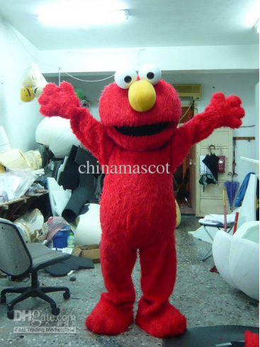 Elmo say, "Welcome to my office!"
