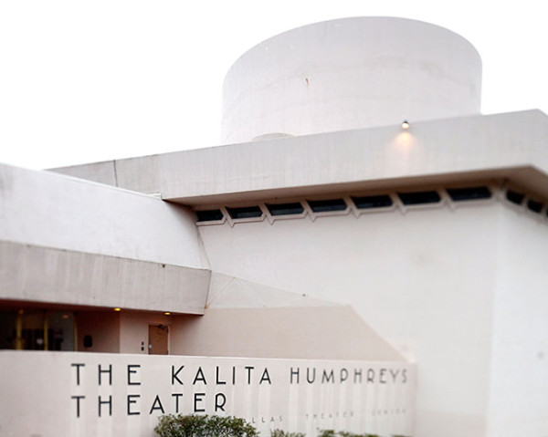 Kalita Humphreys Theater, Dallas, was designed by Frank Lloyd Wright in 1959. Courtesy The Dallas Morning News.