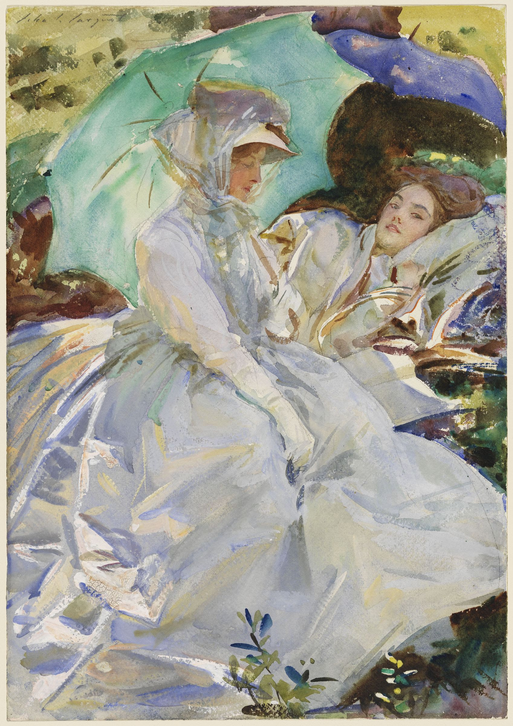 John Singer Sargent The Watercolors Glasstire   Sargent 