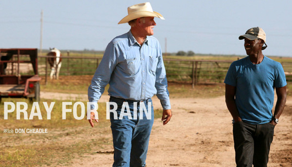 Don Cheadle in the documentary Pray for Rain, shot in Plainview, TX