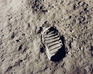 "Standing On The Moon" exhibition at the Pearl Fincher Museum of Fine Arts. Image source: NASA