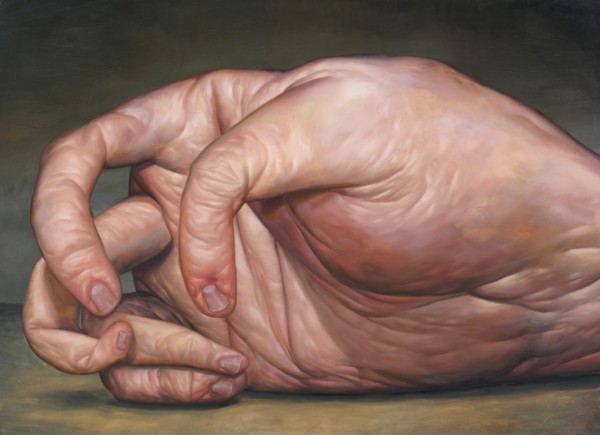 Seth Alverson, <em>Useless Hand</em>, 2013. Oil on canvas, 40 x55"
