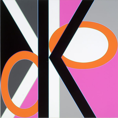Aaron Parazette, <em>Kook</em>, 2007. Acrylic on canvas, 36 x 36"