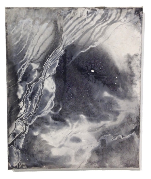 James Buss, Untitled , 2014. Relief ink and plaster