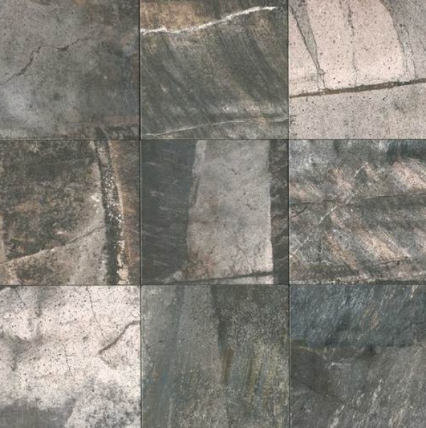 Tile samples, "Porada," deep grey, PR 34 from Daltile.