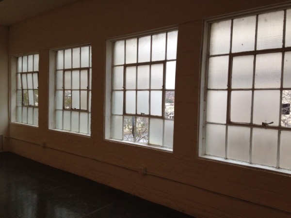 Gallery windows.
