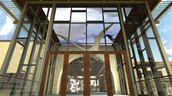 The Witte’s future entrance (Photo By Rendering Courtesy of Gallagher & Associates/Courtesy photo)