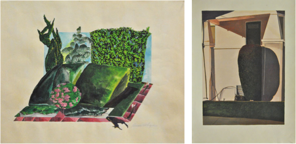 Susan Whyne, Untitled (Entrance #37), 1970-72 and Unititled (Entrance #56), 1974
