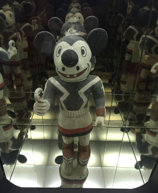 Disco Mickey Mouse Kachina Doll