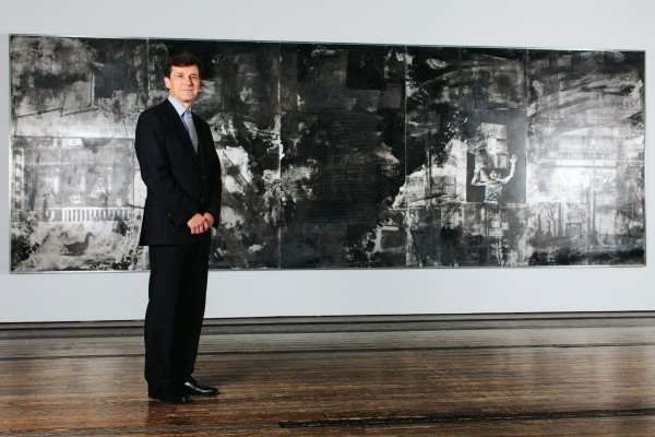 Josef Helfenstein im Foyer der Menil Collection in Houston, Texas.