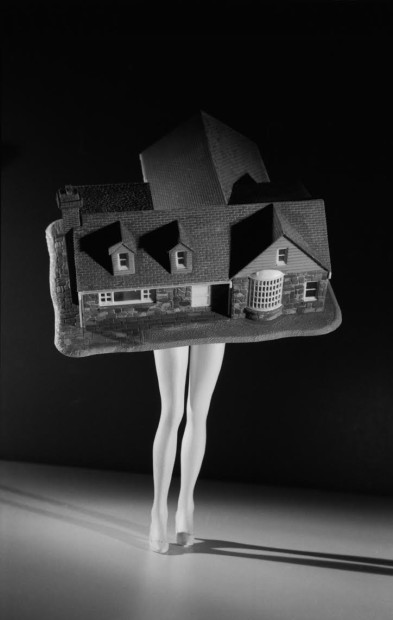 laurie simmons walking house